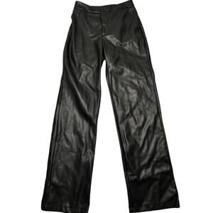 Elodie Size XS Black Leather Pants